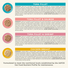 Applaws Vitality tuna fillet in broth highlighting protein-rich meal for active cats