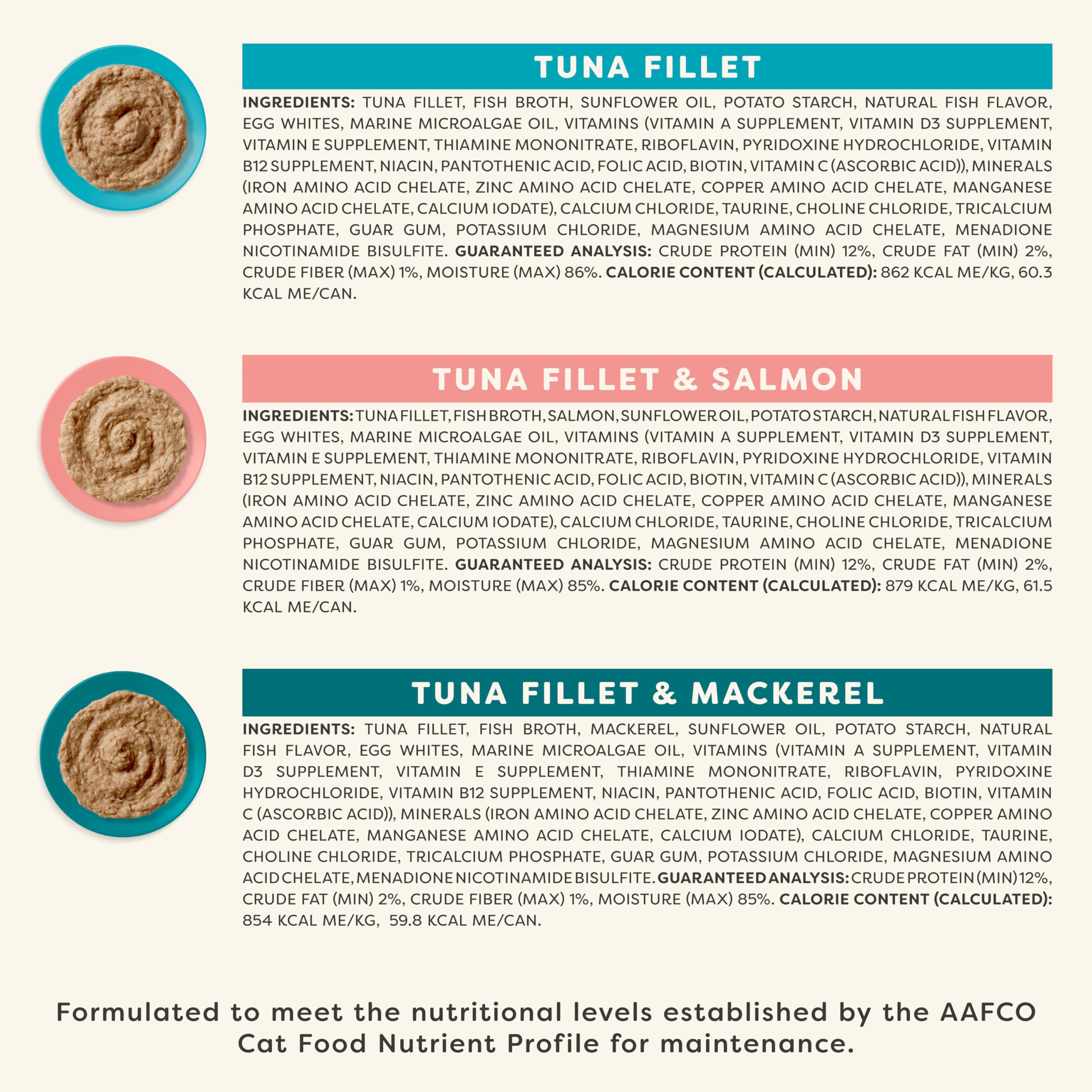Applaws Vitality pate tuna with salmon close-up highlighting natural ingredients.