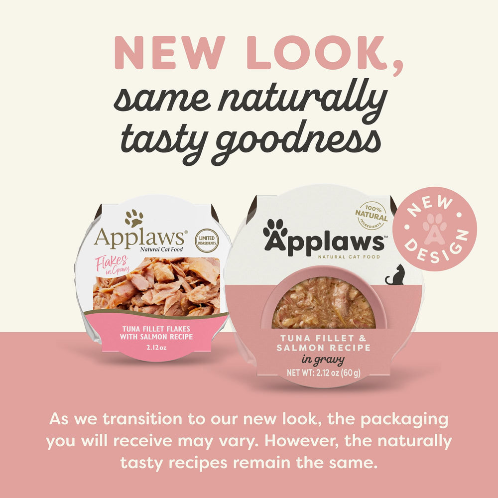 Applaws wet cat food with gravy texture and broth for daily variety.