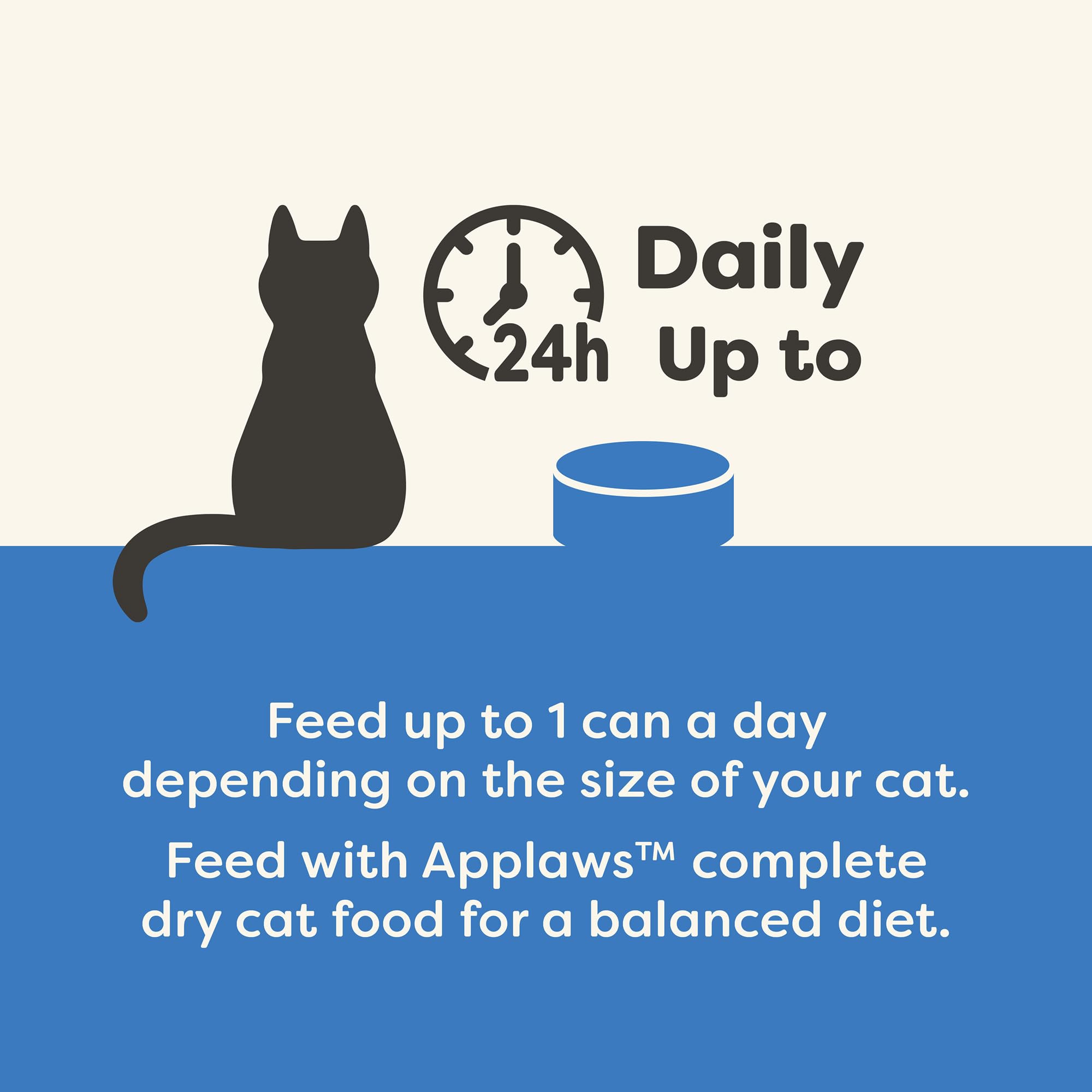 Applaws natural wet cat food with tuna and crab in broth; premium protein first.