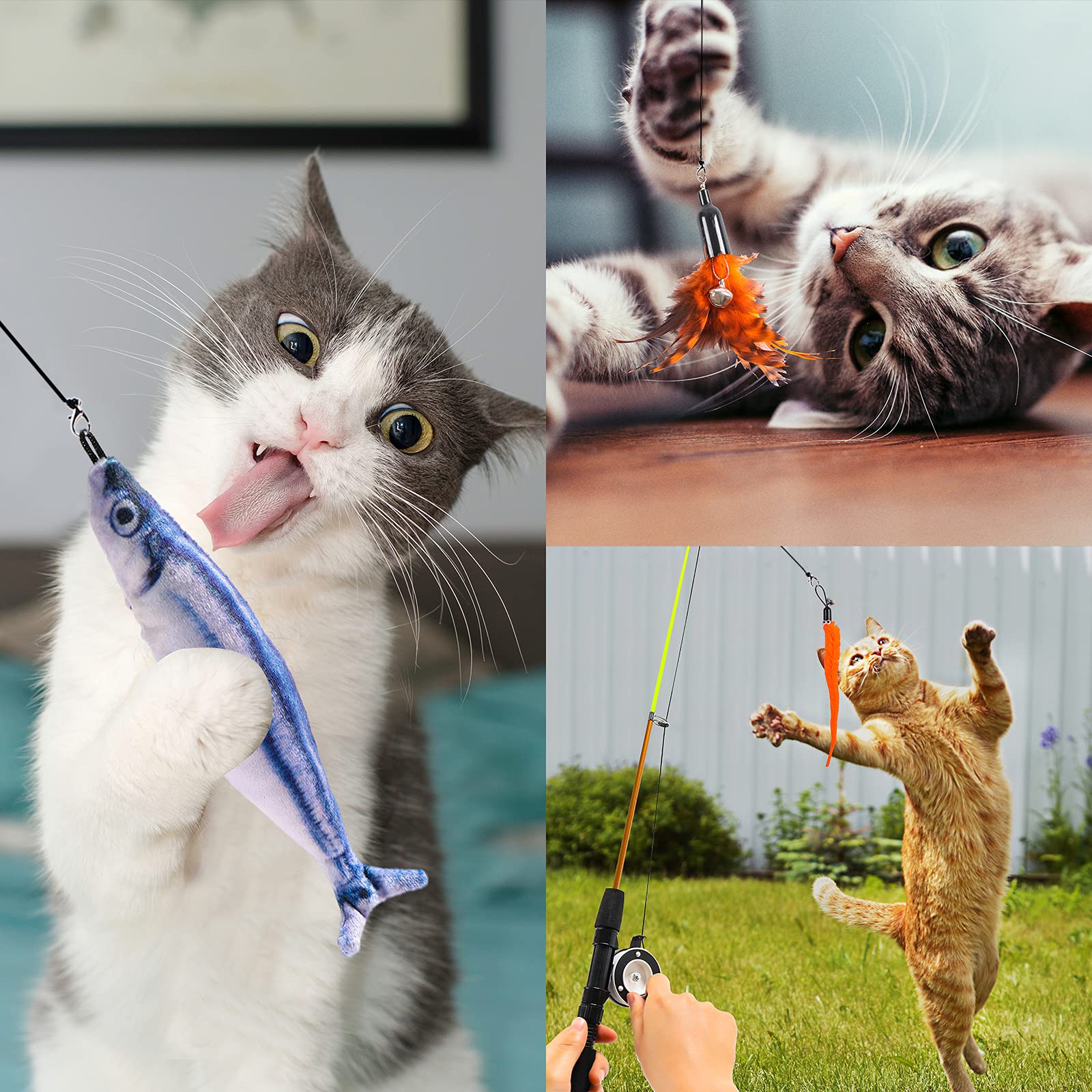 APSUAE retractable wand with adjustable length for long-range fun.