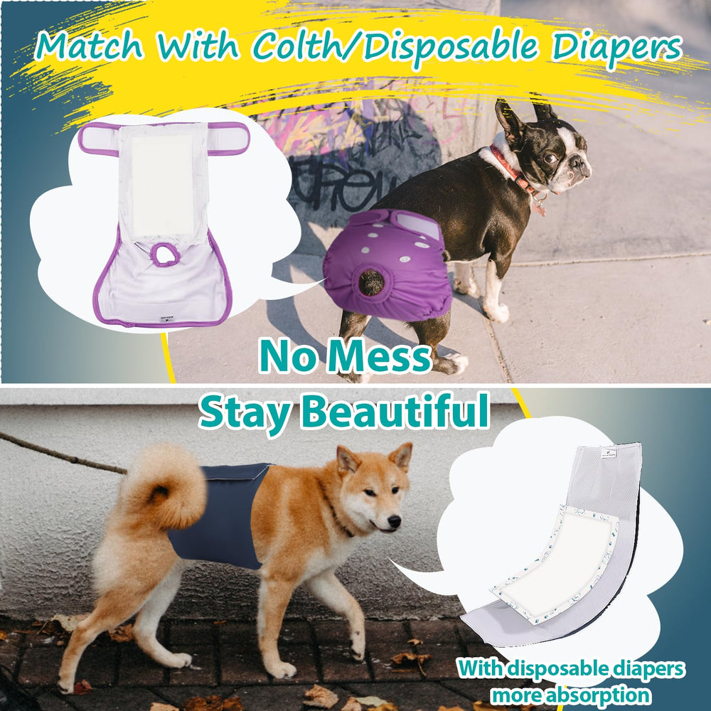 Apupmeo breathable cotton outer layer keeps fur fresh and dry.