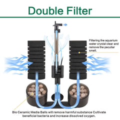 AQQA Bio Ceramic Media Balls enhance filtration and support beneficial bacteria