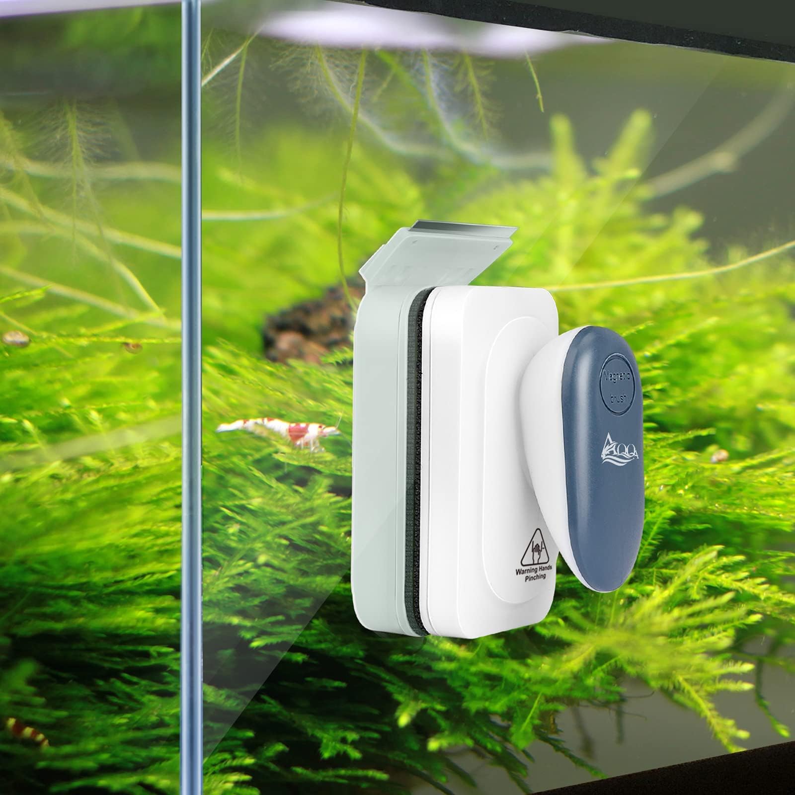AQQA Aquarium magnetic cleaner floats for easy retrieval