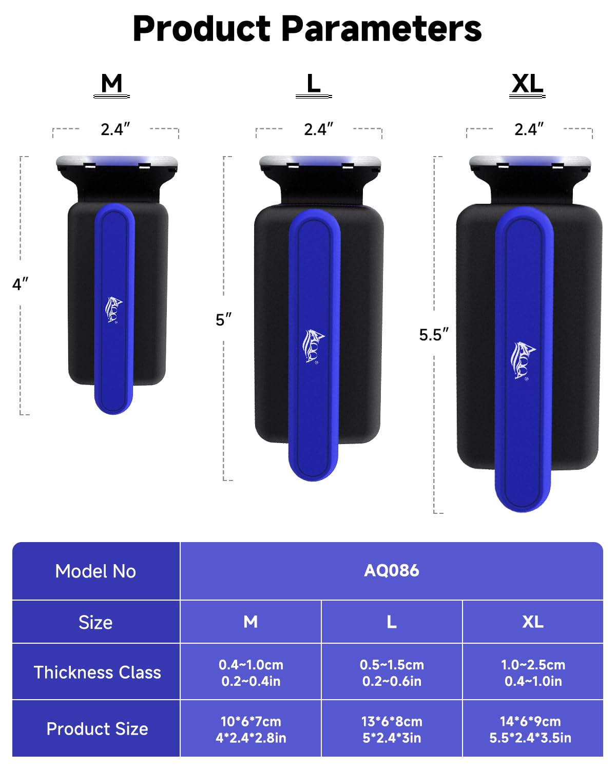 Clean aquarium walls after use with AQQA for clear viewing.