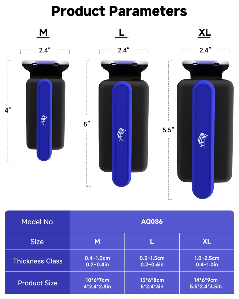 Clean aquarium walls after use with AQQA for clear viewing.