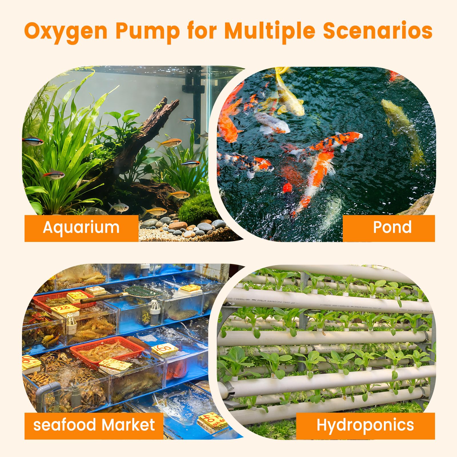 AQQA commercial-grade aeration kit ready for immediate installation.