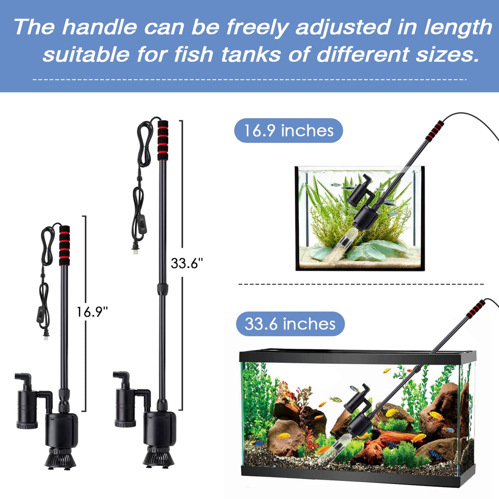 AQQA extendable handle fits 23-40 inch tanks.