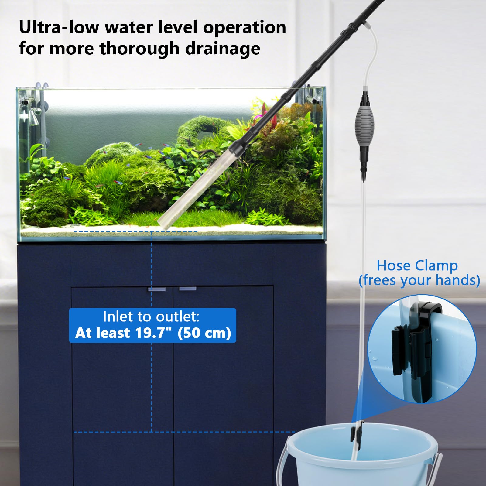 AQQA threaded connection ensures secure, leak-free assembly.