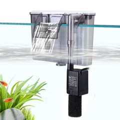 AQQA Quiet startup filter powering on for quick setup and immediate filtration.