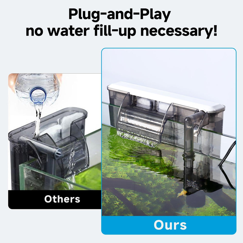 AQQA AQ168 adjustable flow for delicate to vigorous tank inhabitants.