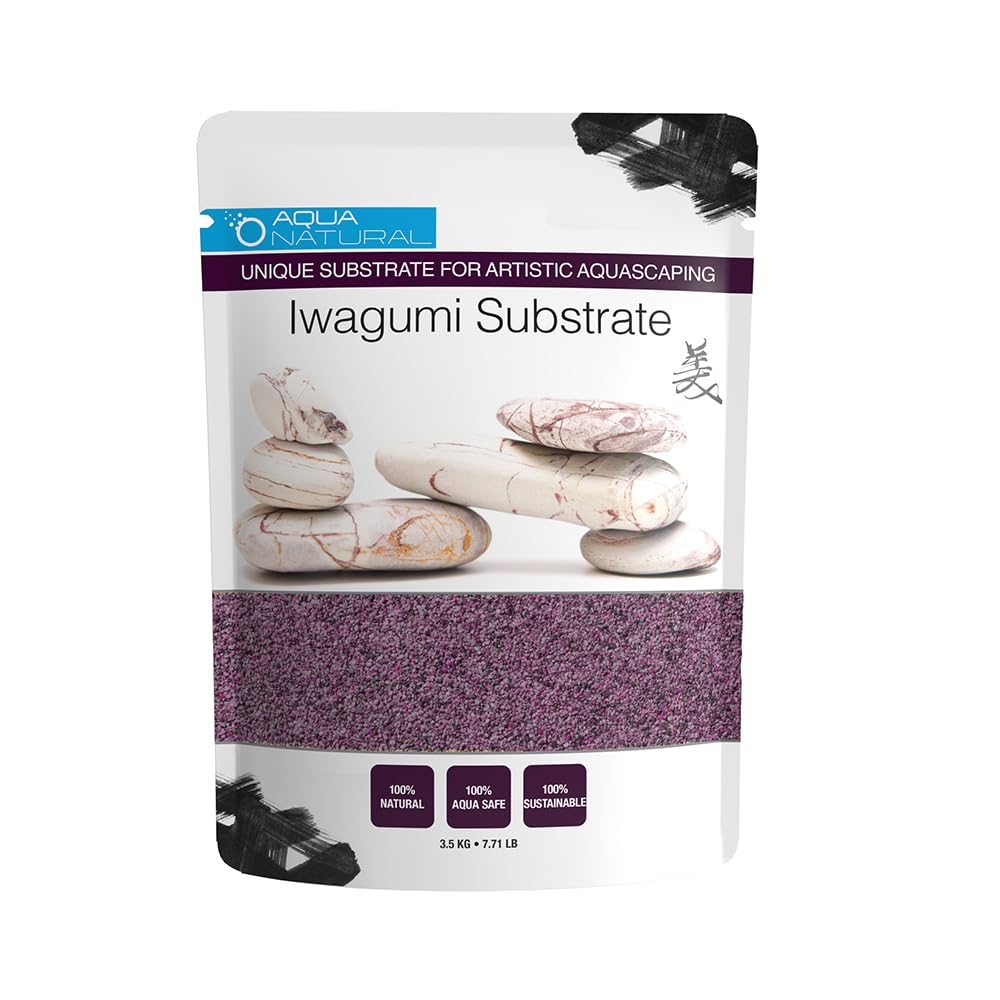 Aqua Natural Iwagumi Sand Garnet 1 - rich purple-red tones for pristine aquascapes