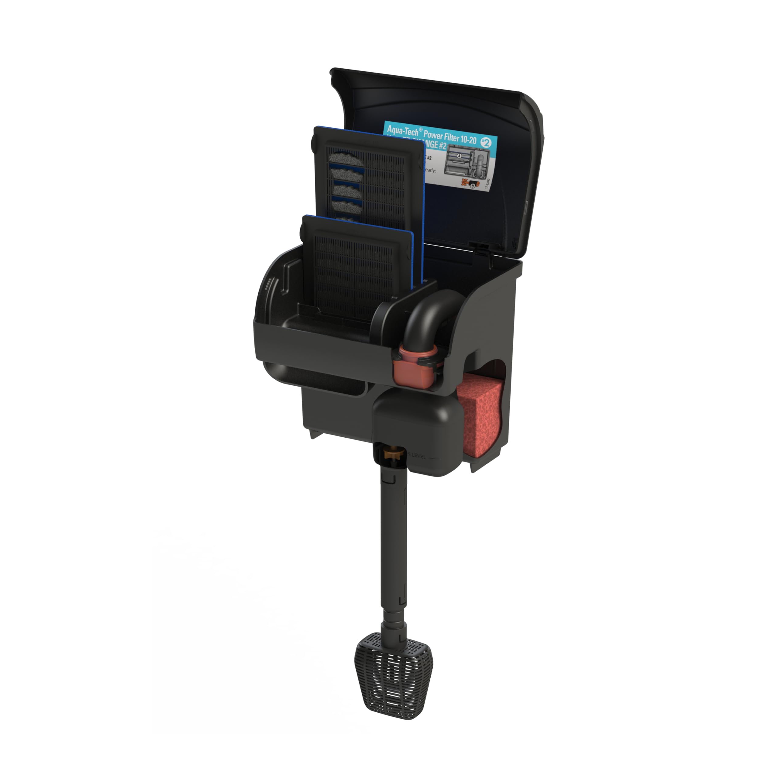 Ideal for 10 to 20 gallon tanks with efficient filtration setup.