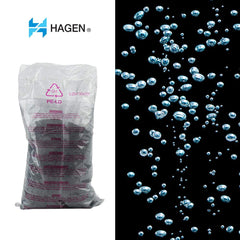 AquaClear 110 carbon insert in use inside a filter showing effective filtration.