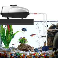 AquaMiracle two-outlet bubbler supports multiple aeration points.