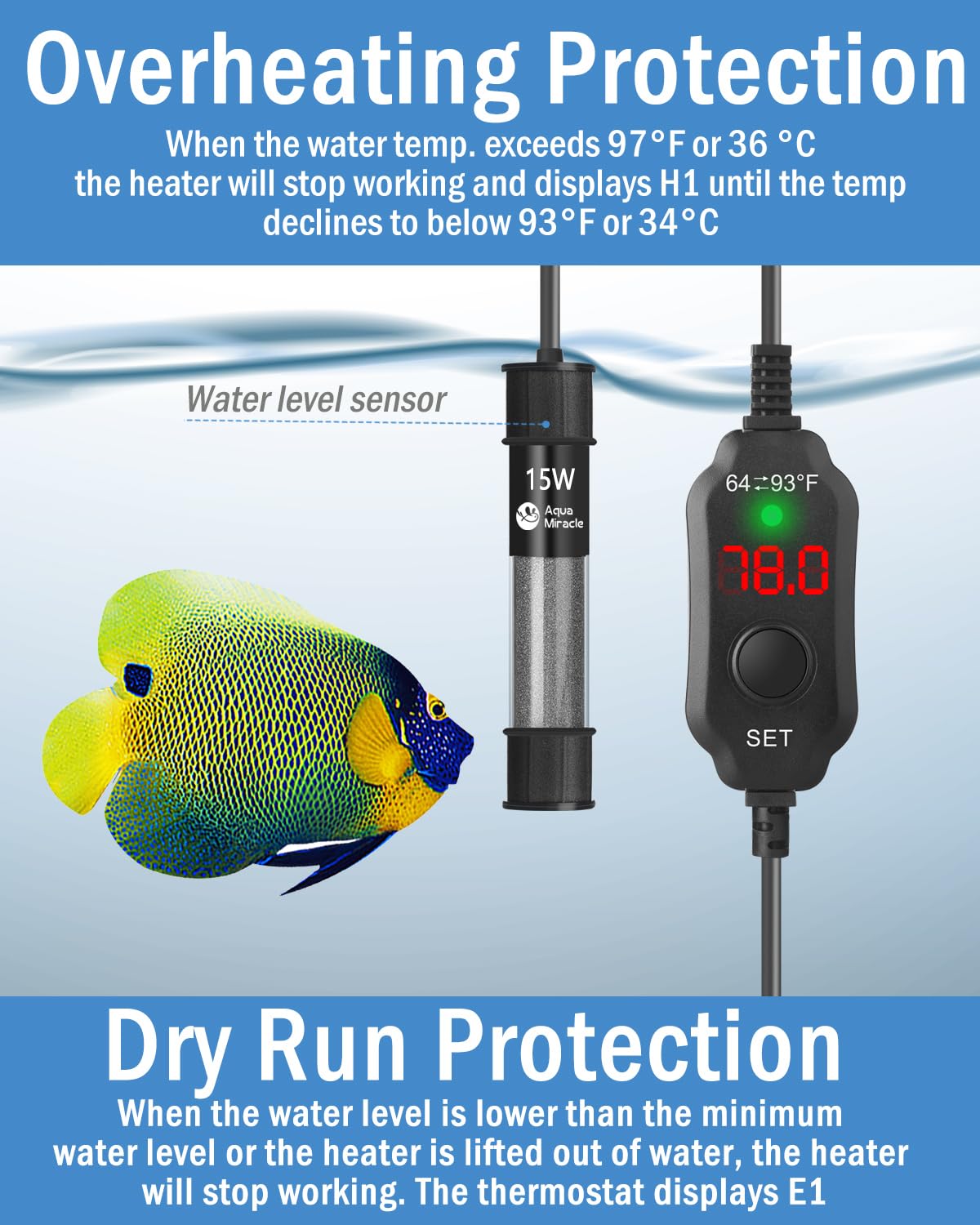 AquaMiracle suitable for both freshwater and marine small tanks