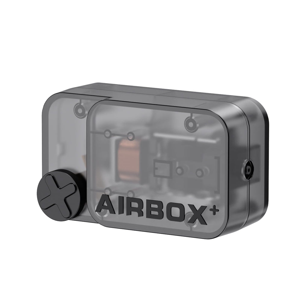 AQUASMITH aquarium air pump with compact design offering space-saving placement and reliable airflow.