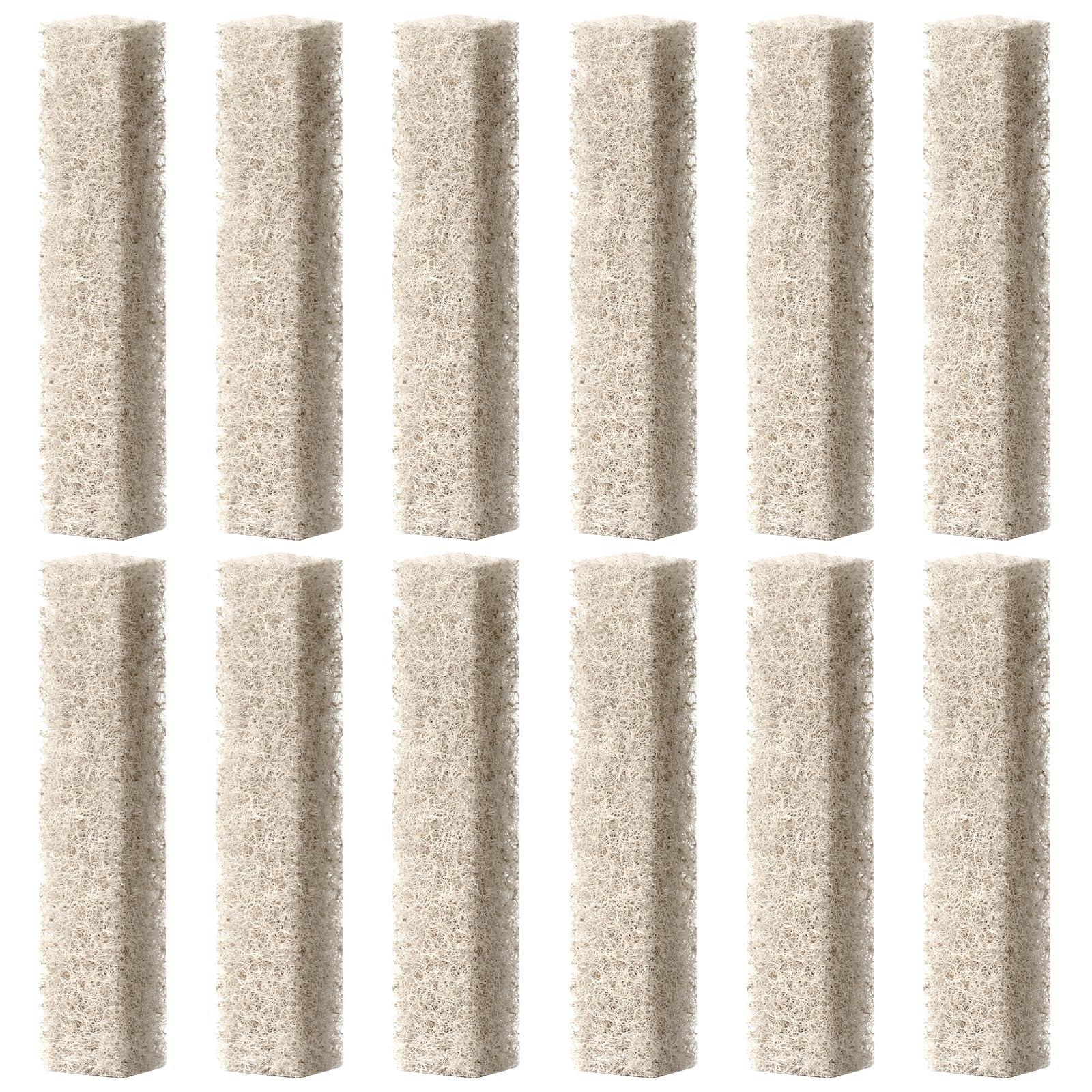 AQUANEAT 24-pack ammonia reducer pads for aquarium filtration and water quality