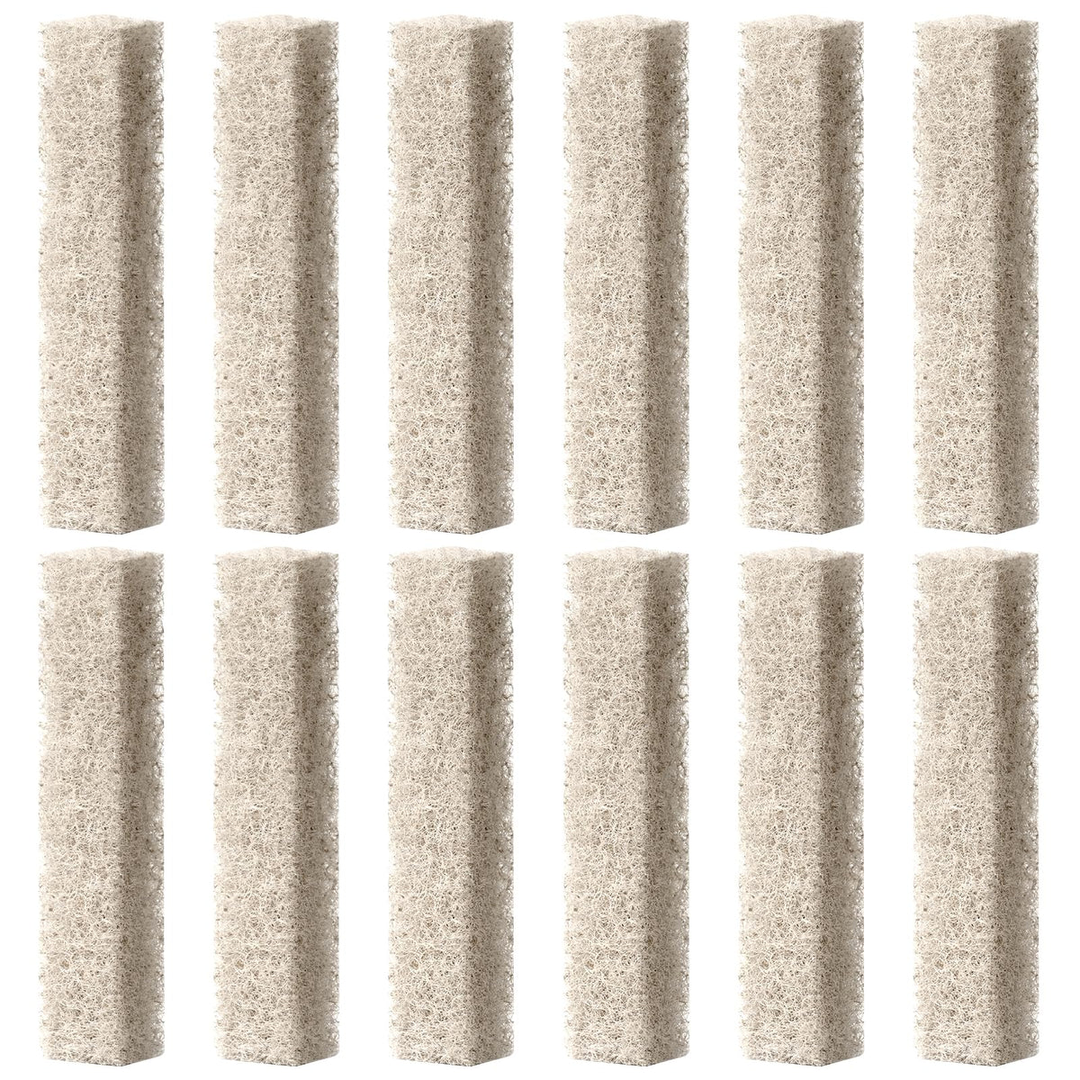 AQUANEAT 24-pack ammonia reducer pads for aquarium filtration and water quality