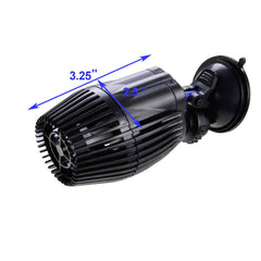AQUANEAT 2 Pack pump side view highlights compact profile for aquariums.