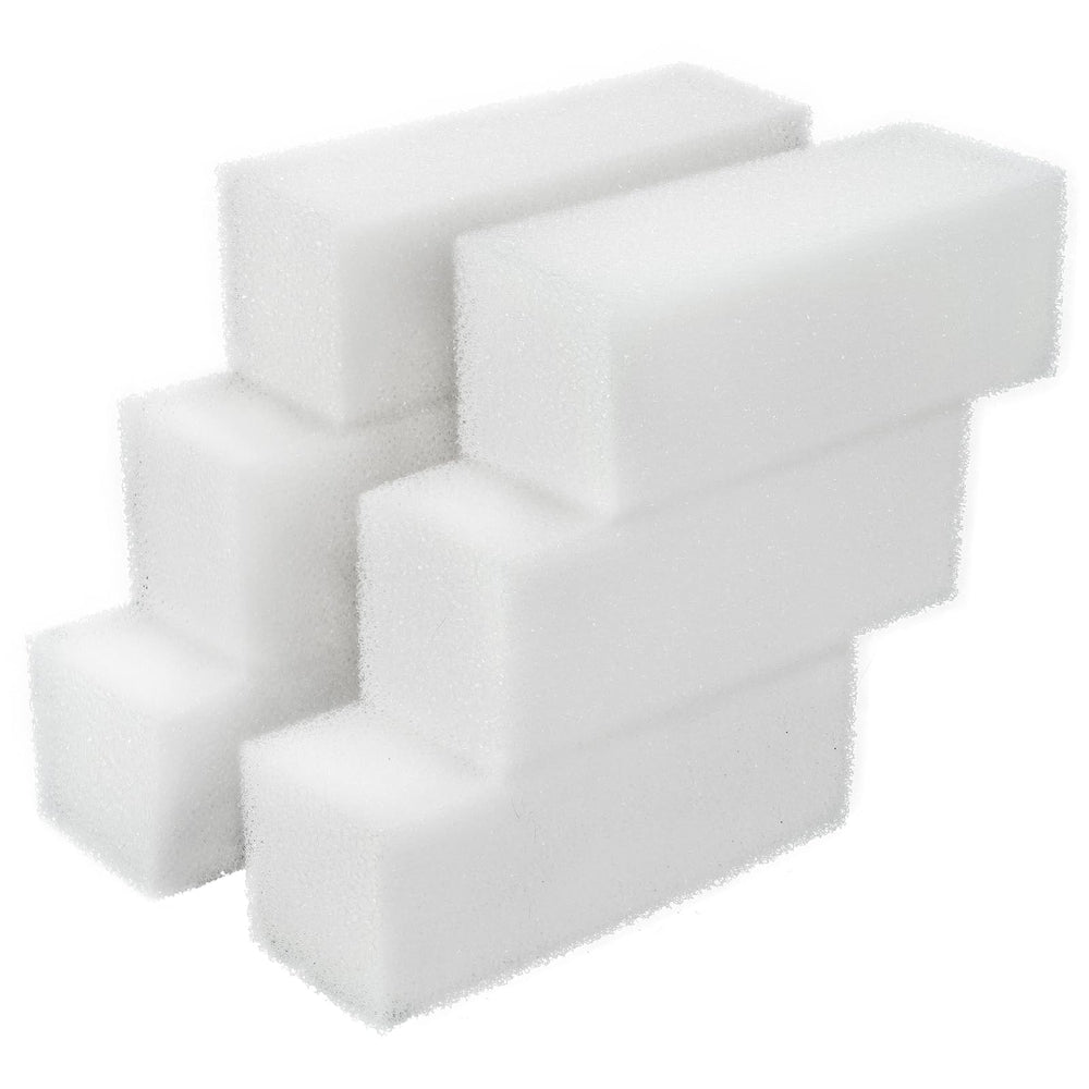 AQUANEAT six-pack replacement sponge pads ready for quick AquaClear swaps.
