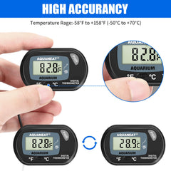AQUANEAT thermometer probe with suction cup ready for quick water placement