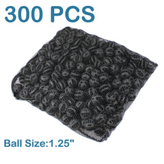 AQUANEAT bio balls in a filter bag ready for koi pond filtration