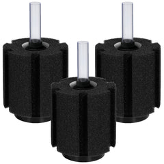AQUANEAT bio sponge filter 3-pack for nano tanks; boosts filtration and oxygenation