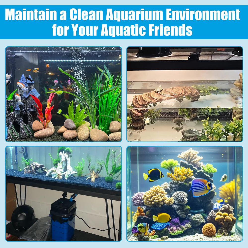 AQUANEAT components in a Cascade setup provide mechanical and bio filtration