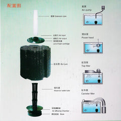 AQUANEAT easy installation with airline hookup shows quick setup for aeration and filtration