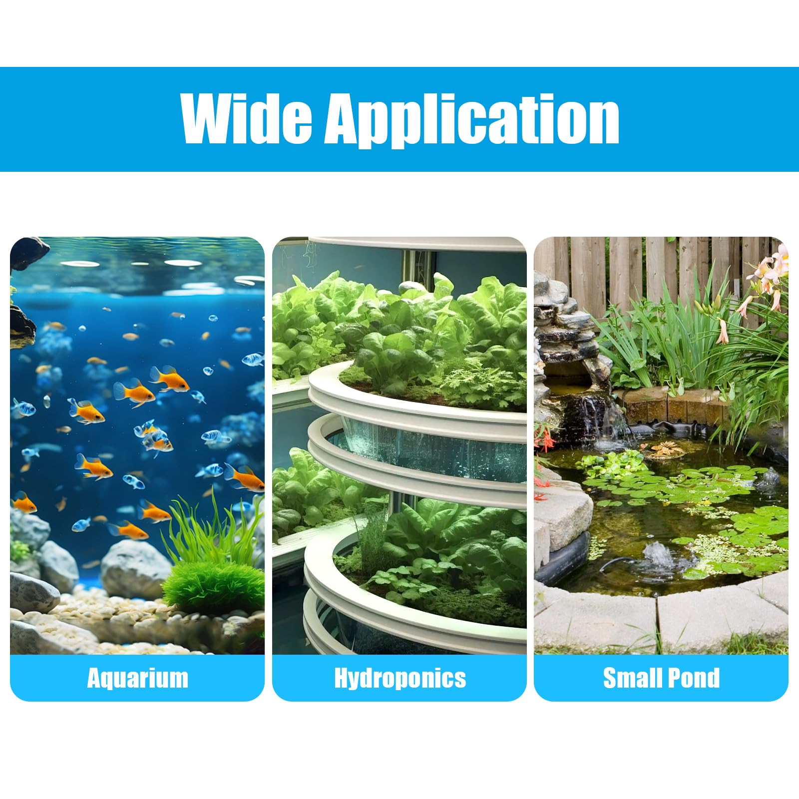 AQUANEAT suitable for hydroponic and aquarium use with reliable performance.