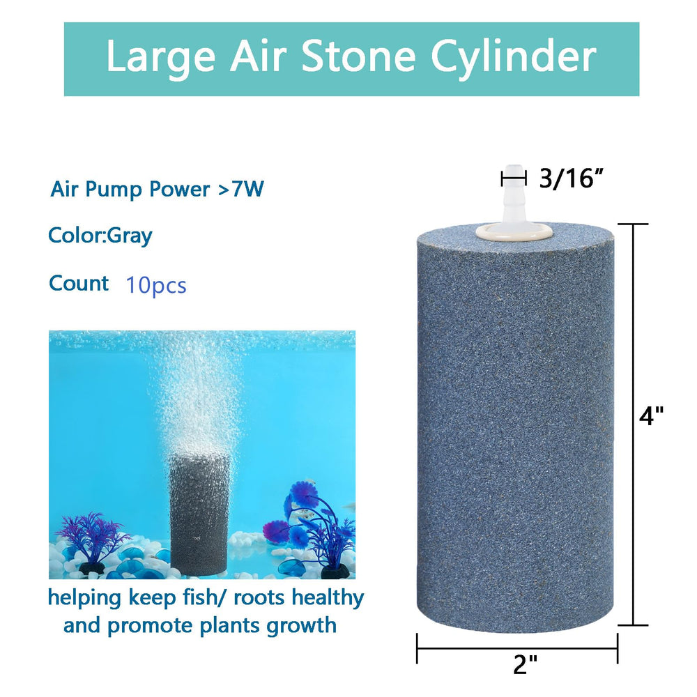 AQUANEAT hydroponics diffuser offers gentle bubbles to boost nutrient uptake.