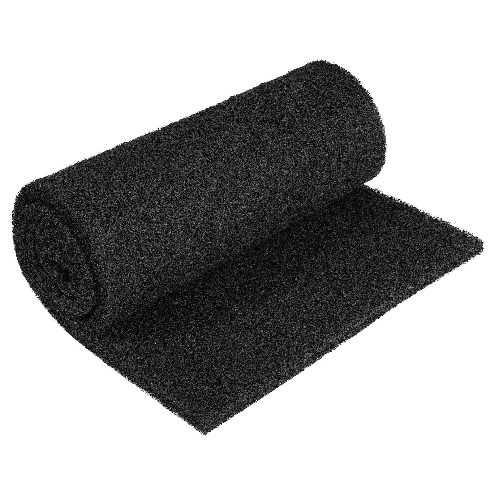 Aquaneat packaged activated carbon filter pad ready for filtration.