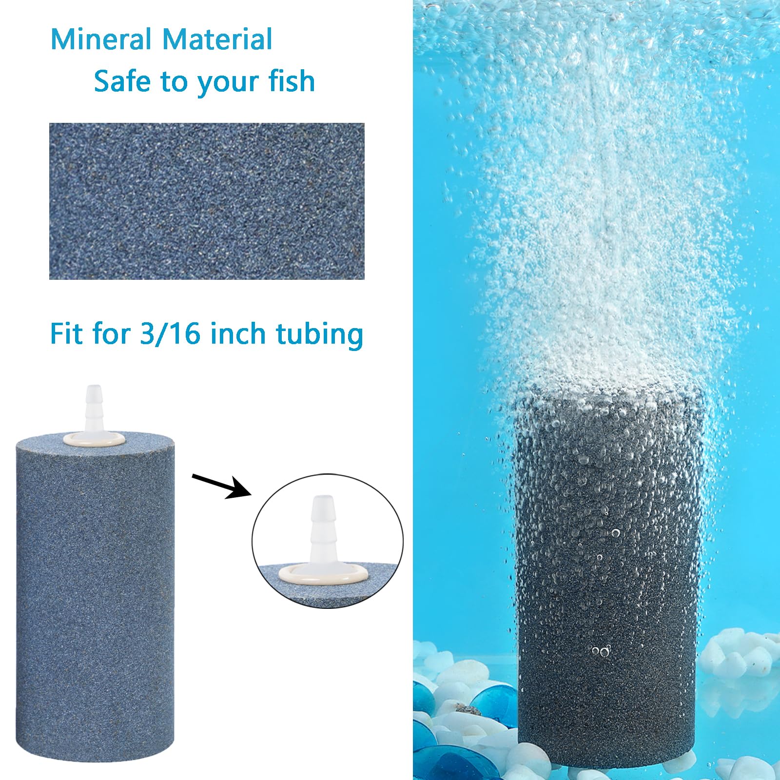 AQUANEAT pond diffuser delivers micro-bubble aeration for clearer water.