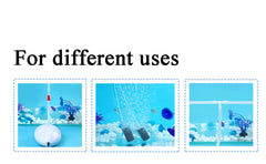 AQUANEAT tubing is safe for salt and freshwater environments and blends with decor.