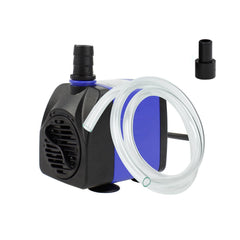 AQUANEAT small fountain pump front view, compact design for tight aquariums.