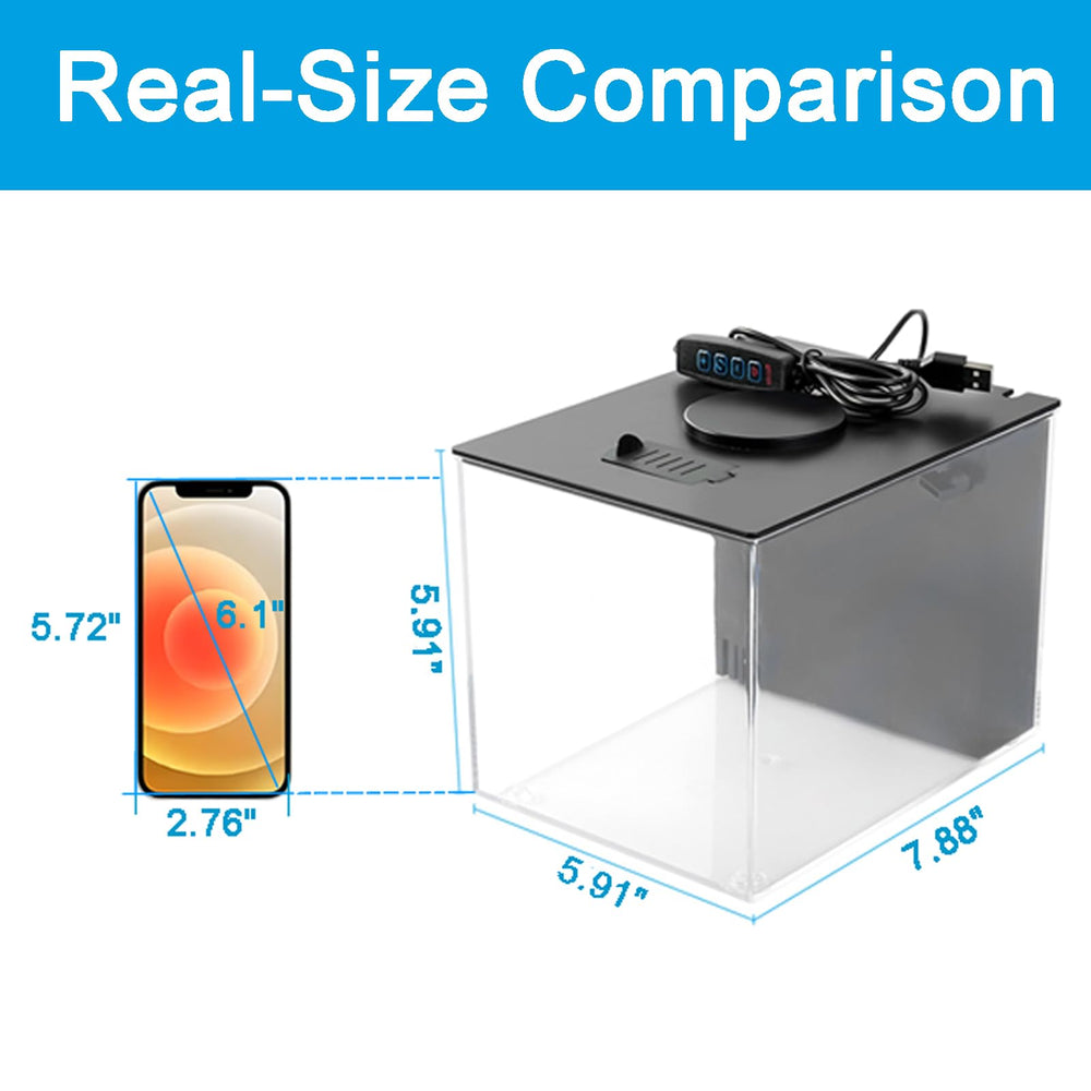 AQUANEAT small-space aquarium in use demonstrates practical betta habitat.