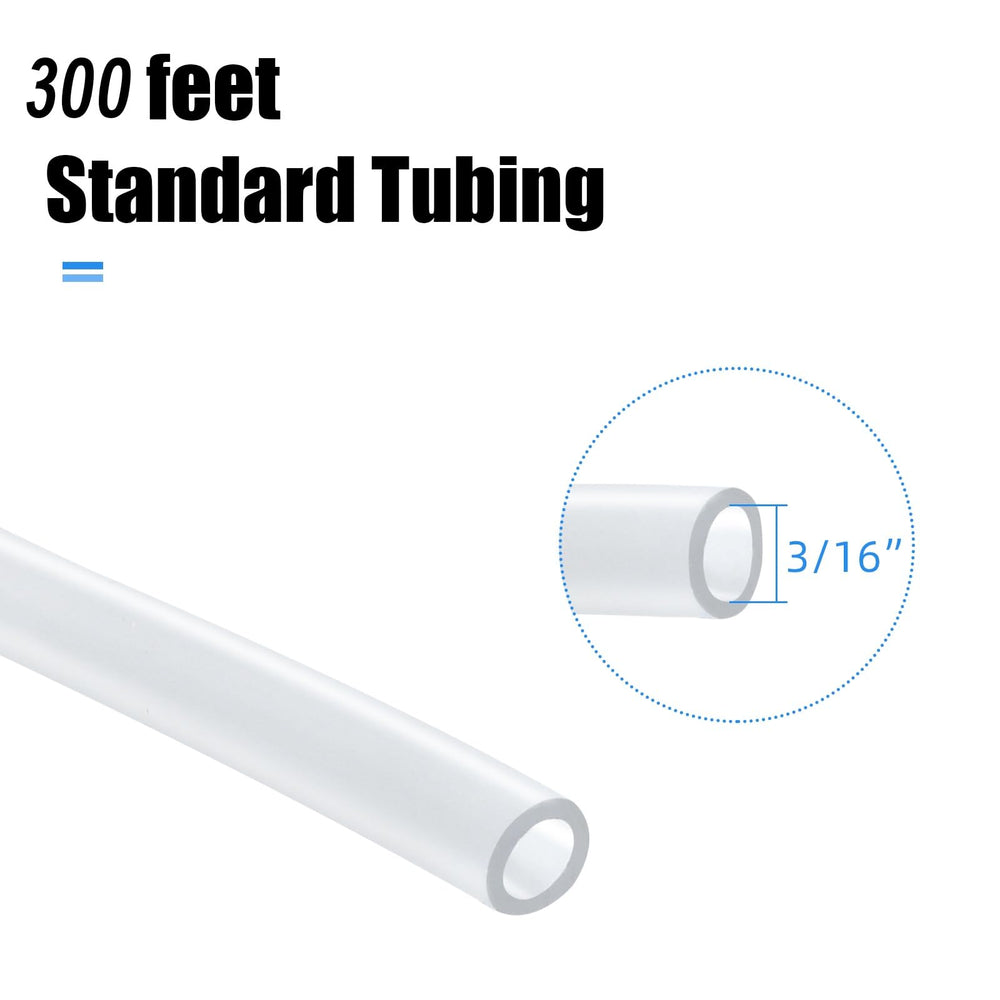 AQUANEAT soft, pliable tubing remains flexible and kink-resistant for long-term aquarium setups.