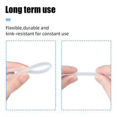 AQUANEAT standard 3/16-inch tubing fits most airline connectors and accessories.