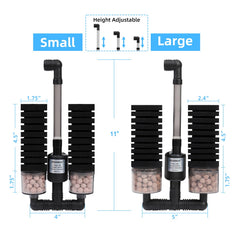 AQUANEAT two-media containers allow media customization