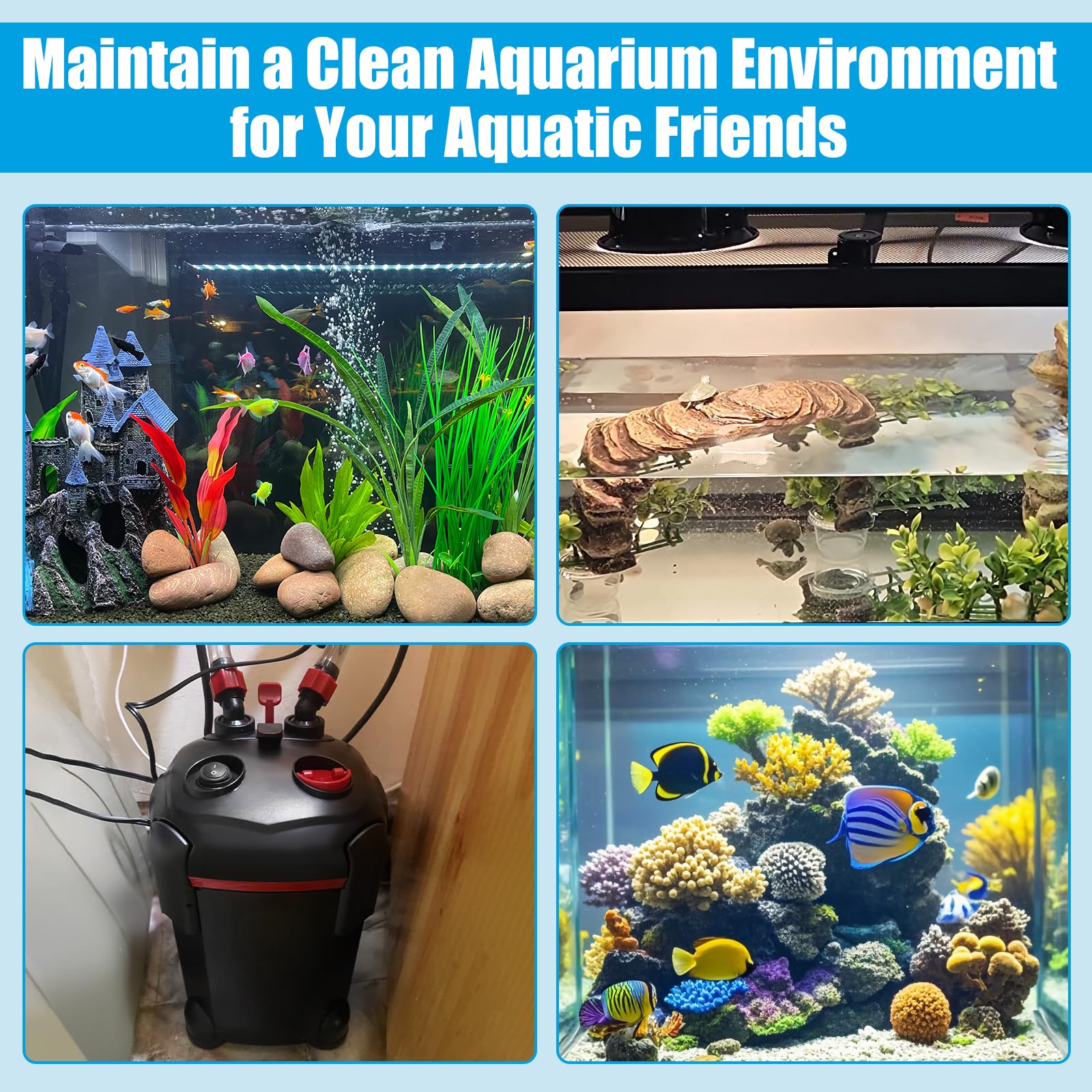 AQUANEAT vacuum-sealed pads arrive compact and ready to expand.