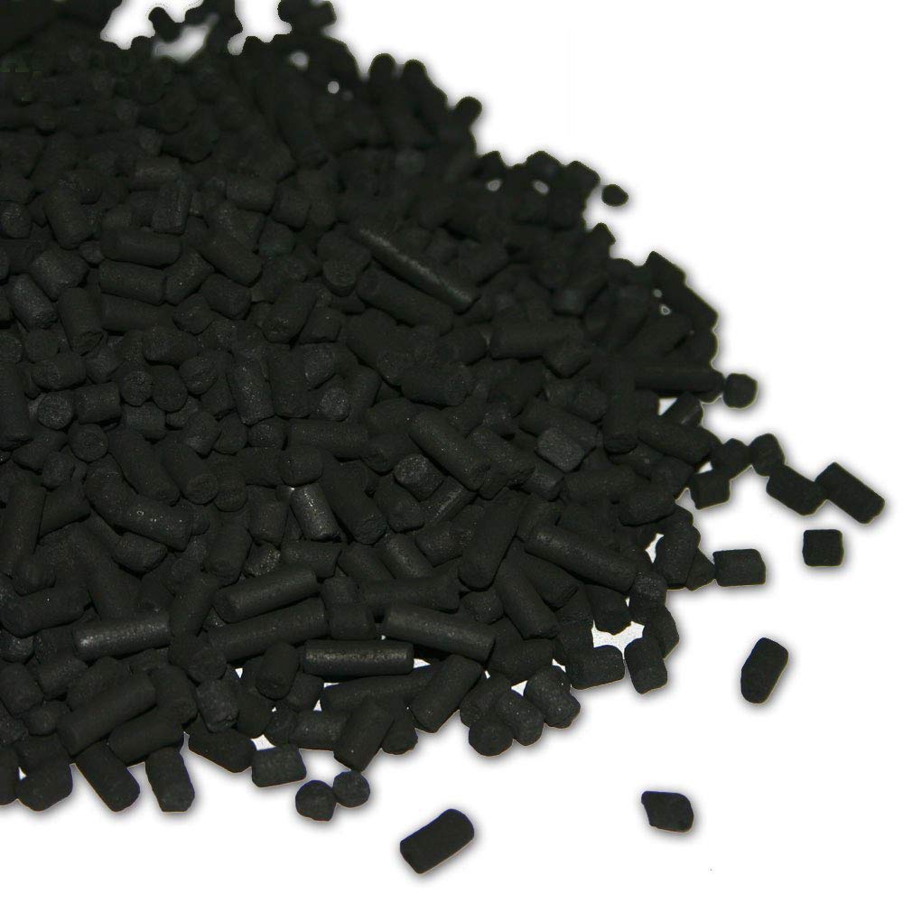 Aquapapa 6lbs bulk carbon pellets for aquarium filtration, reducing odors and discoloration.
