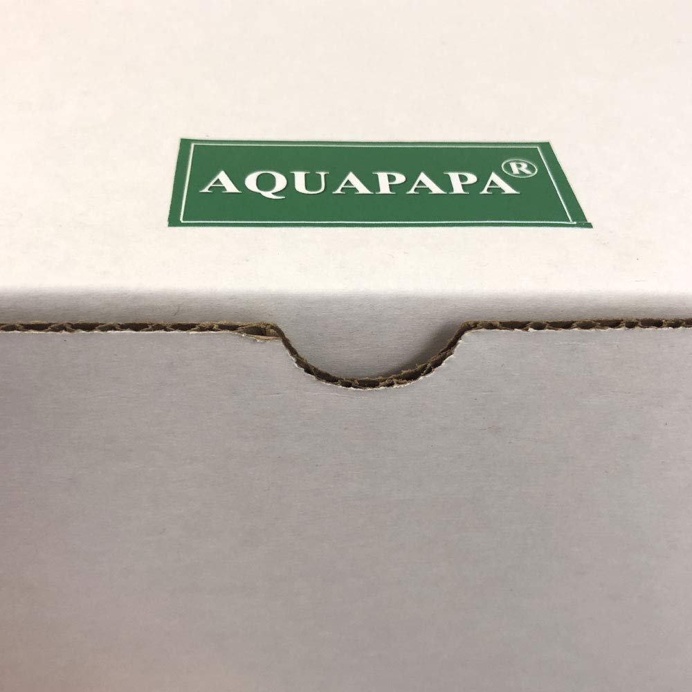 Aquapapa Bio Sponge Filter 3-pack includes tubing and valves.
