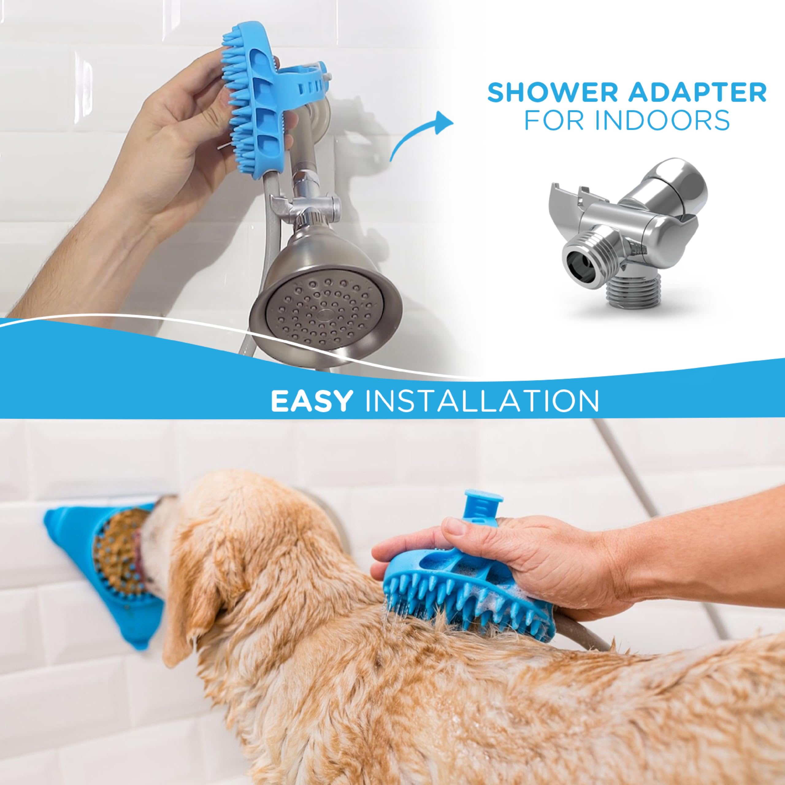 Aquapaw Complete bath kit for indoor or outdoor baths.