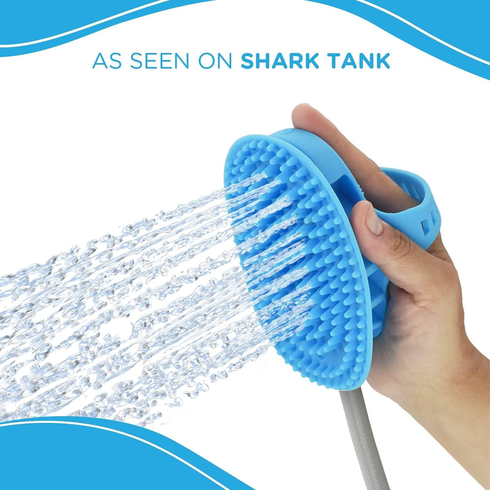 Aquapaw horse big dog wash station demonstrates powerful cleaning for large pets