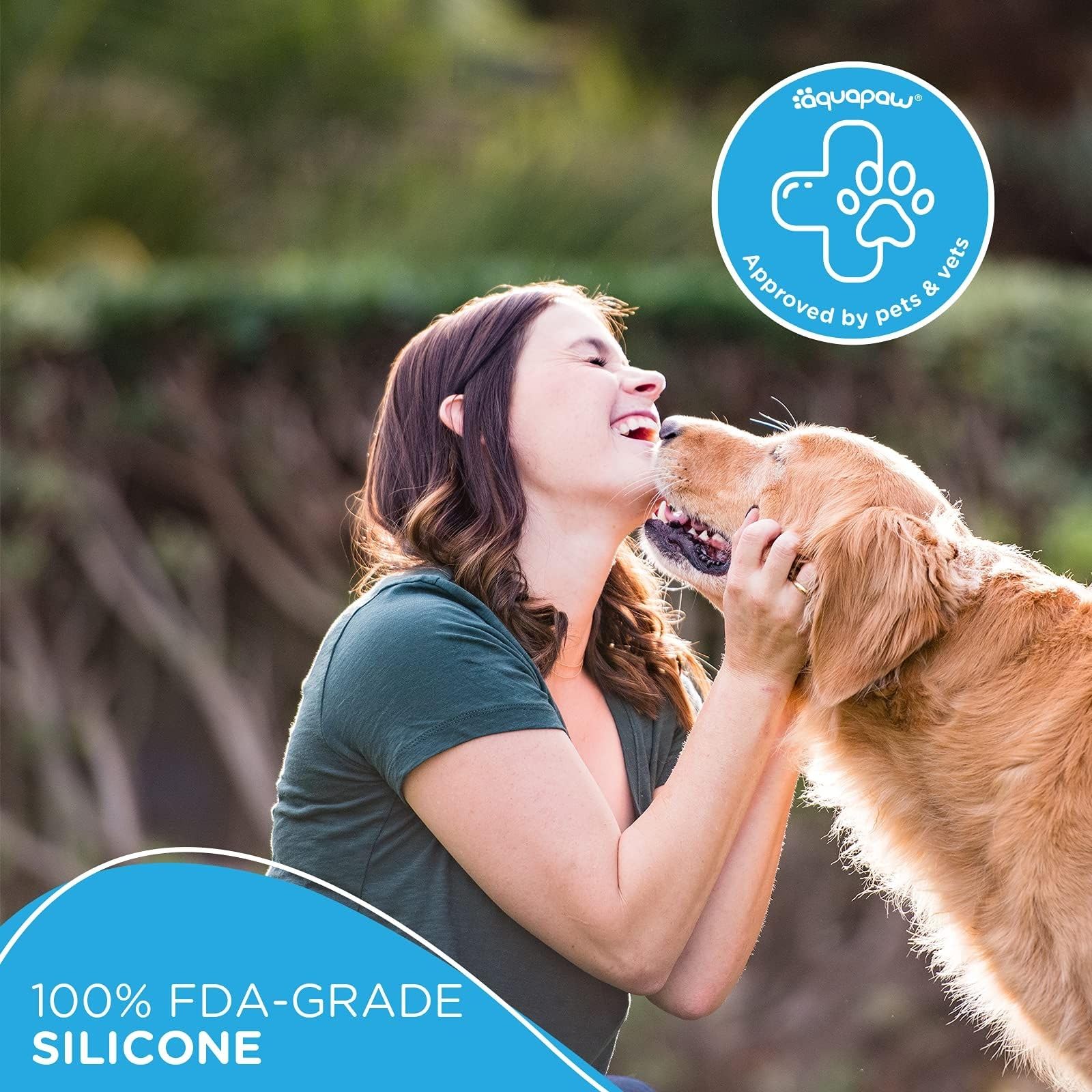 Aquapaw Indoor and outdoor use supports versatile pet care.