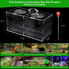  Removable isolation divider plate for flexible tank isolation options