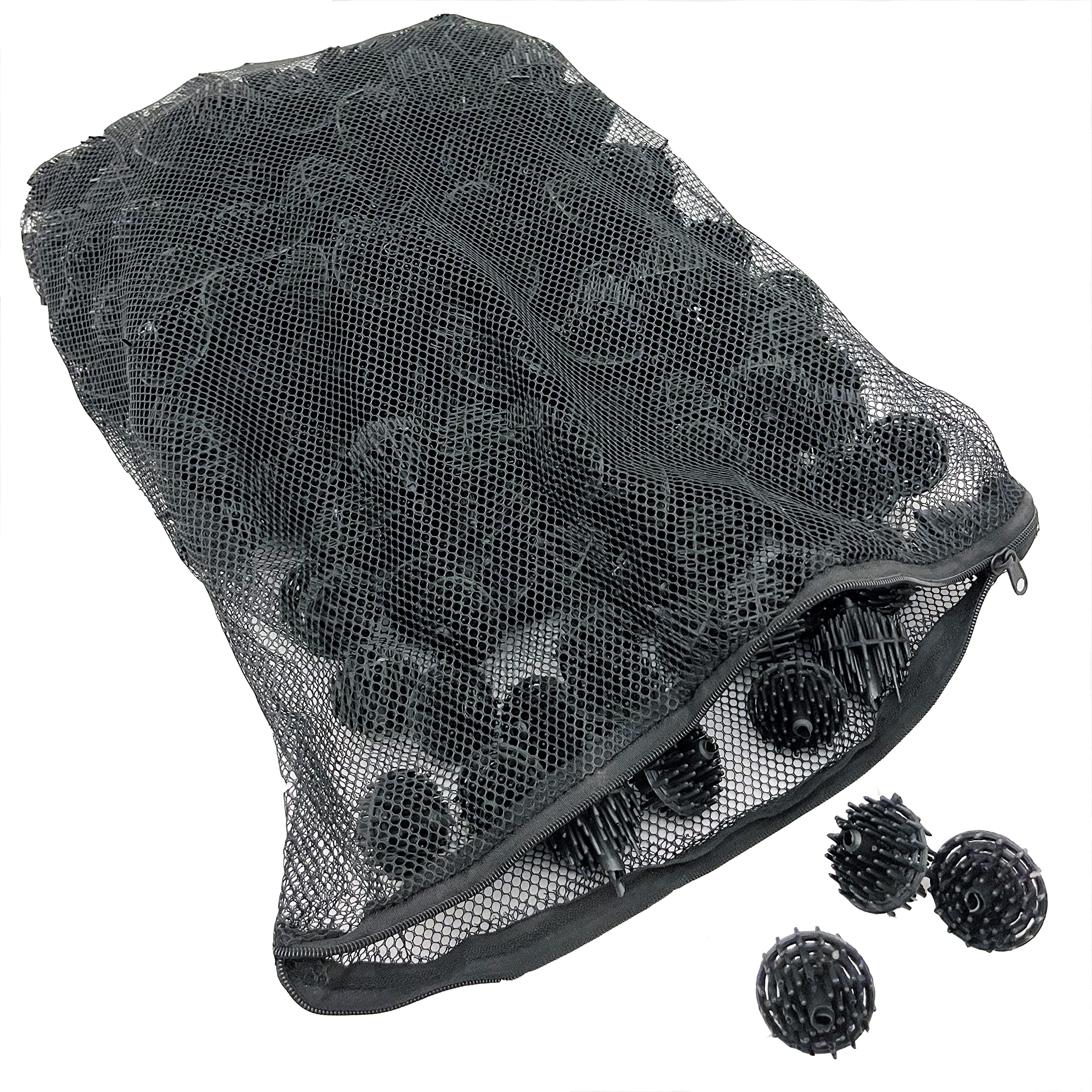 Aquarium Masters 300-count bio balls in bag, ready for filtration use and easy handling.
