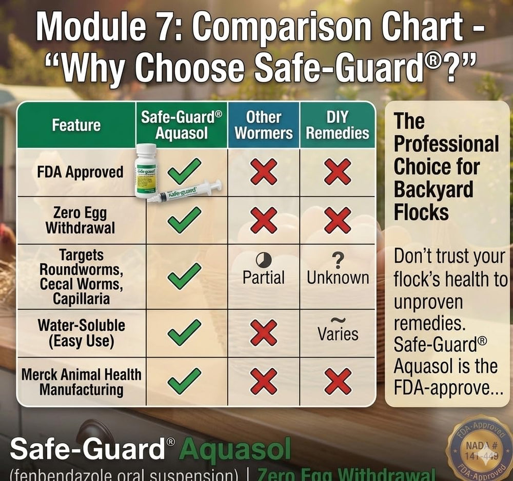 Five-day Aquasol treatment schedule helps keep birds on track