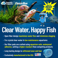 Aquatic Experts Classic Bonded Filter Pad cut-to-fit demonstrates flexible customization